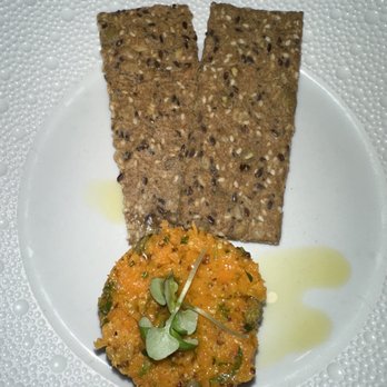 Laboratorio Kitchen - carrot tartare - New American Near Me - Montclair, New Jersey