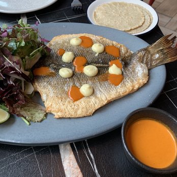 Joy by Seven Reasons - whole branzino - Latin American Near Me - Chevy Chase, Maryland
