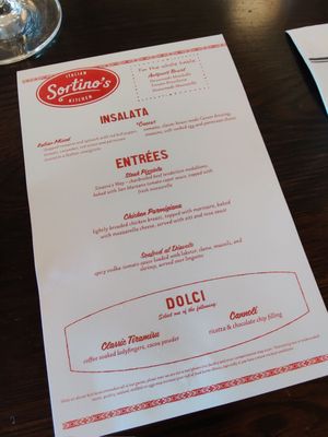 Menu photo 1 Sortino's Italian Kitchen Round Rock, TX Menu photo 1 Sortino's Italian Kitchen Round Rock, TX