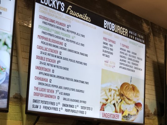Menu photo 2 Lucky's Burger and Brew- Marietta Marietta, GA