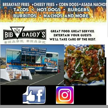 BigDaddy's Snack Shack - Facebook and Instagram. Follow us and like us and see what we are doing. - Food Trucks Near Me - Hesperia, California BigDaddy's Snack Shack - Facebook and Instagram. Follow us and like us and see what we are doing. - Food Trucks Near Me - Hesperia, California