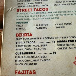 Menu Menu