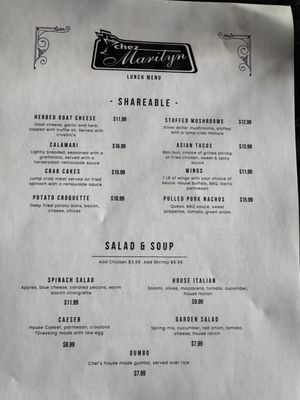 Menu photo 8 Chez Marilyn Alton, IL