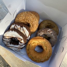 a box of doughnuts