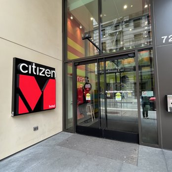 CitizenM San Francisco Union Square - Front entrance - Hotels Near Me - San Francisco, California CitizenM San Francisco Union Square - Front entrance - Hotels Near Me - San Francisco, California