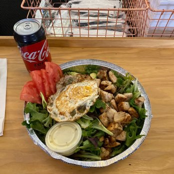 Moab Garage Co. - Cobb salad and a Coke zero - Coffee & Tea Near Me - Moab, Utah Moab Garage Co. - Cobb salad and a Coke zero - Coffee & Tea Near Me - Moab, Utah