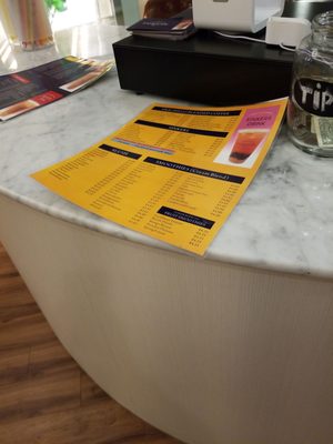 Menu photo 6 Fusion 36 Degree Houston, TX