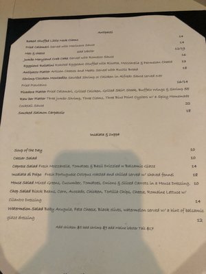 Menu photo 6 Il Sole New York, NY