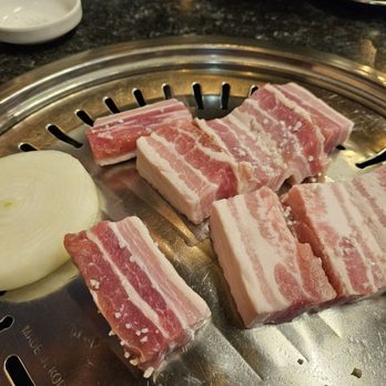 Jin Ju Korean BBQ - pork belly. really good - Korean Near Me - Los Angeles, California Jin Ju Korean BBQ - pork belly. really good - Korean Near Me - Los Angeles, California