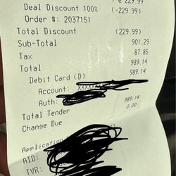 Pep Boys - Actual price. Bait and switch
