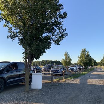 Blake's Orchard & Cider Mill - One hour wait to exit the orchard! - Fruits & Veggies Near Me - Armada, Michigan