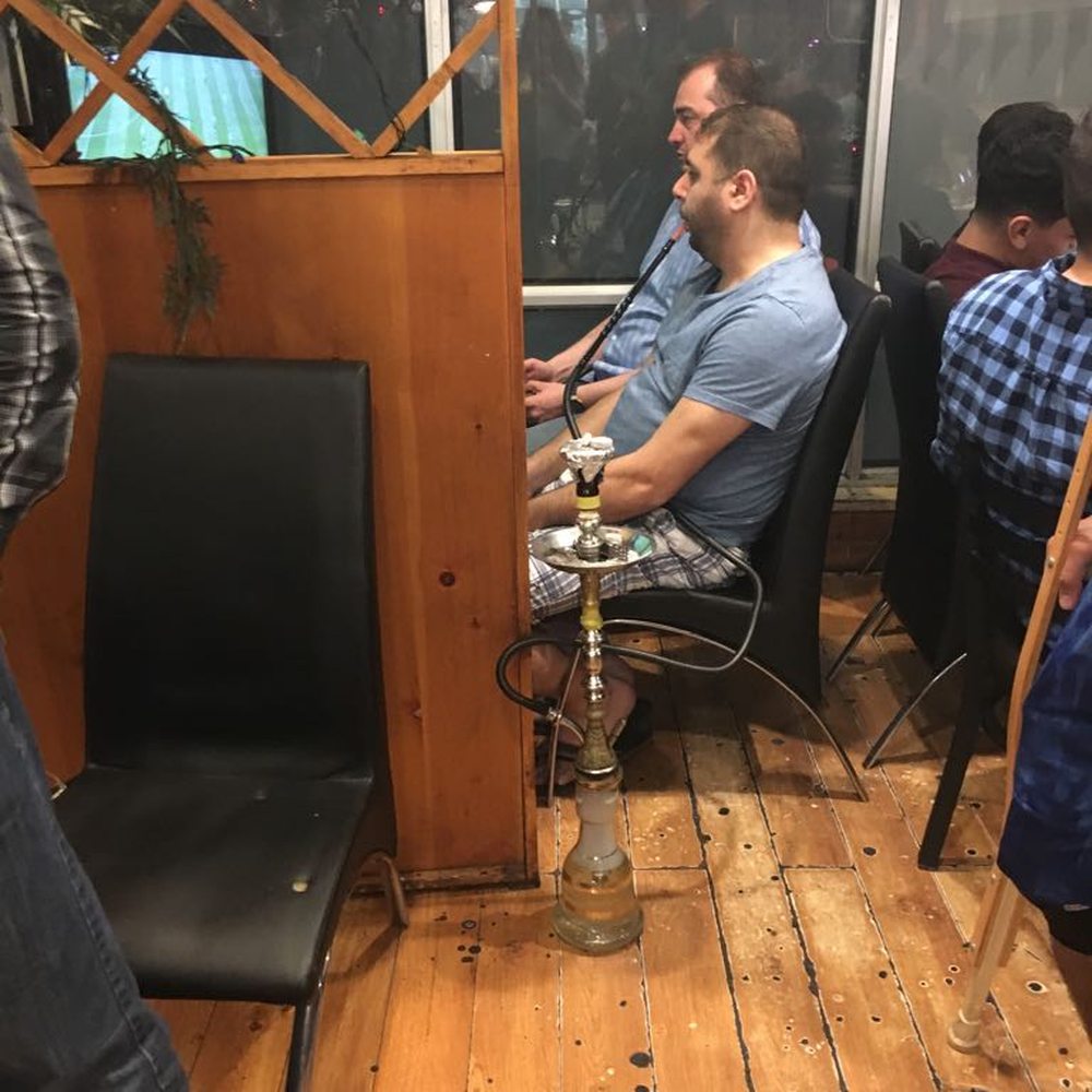 Al-Omda Lounge - People playing fifa and smoking sheesha at the same time - Middle Eastern Near Me - Mississauga, Ontario Al-Omda Lounge - People playing fifa and smoking sheesha at the same time - Middle Eastern Near Me - Mississauga, Ontario