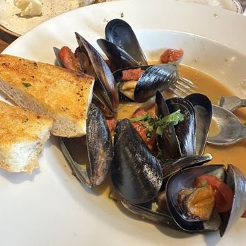 Bluewater Grill Seafood Restaurant & Market Carlsbad - Mussels with Mussels with Spanish Chorizo - Seafood Near Me - Carlsbad, California Bluewater Grill Seafood Restaurant & Market Carlsbad - Mussels with Mussels with Spanish Chorizo - Seafood Near Me - Carlsbad, California