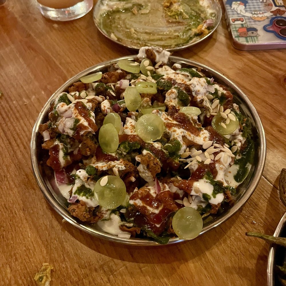 Chai Pani - kale pakora chaat - Indian Near Me - Washington, DC, District of Columbia