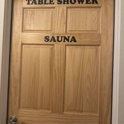 J Massage - We have infrared sauna and table shower