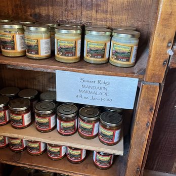 Sunset Ridge Fine Fruits - Small sample of merch available- there are hats and honey too!! - Fruits & Veggies Near Me - Newcastle, California Sunset Ridge Fine Fruits - Small sample of merch available- there are hats and honey too!! - Fruits & Veggies Near Me - Newcastle, California