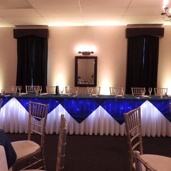 Trigg Catering & Banquet Center - The wedding party table. - Wedding Planning Near Me - O Fallon, Missouri Trigg Catering & Banquet Center - The wedding party table. - Wedding Planning Near Me - O Fallon, Missouri