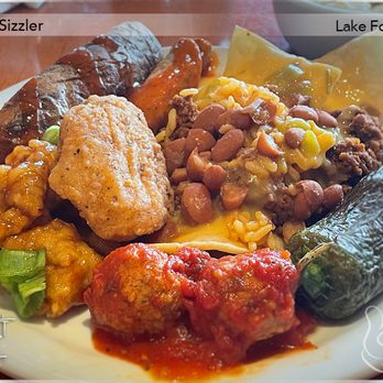 Sizzler - AYCE Salad Bar ($20) Mediocre at best. You get what you pay for. - Seafood Near Me - Lake Forest, California Sizzler - AYCE Salad Bar ($20) Mediocre at best. You get what you pay for. - Seafood Near Me - Lake Forest, California