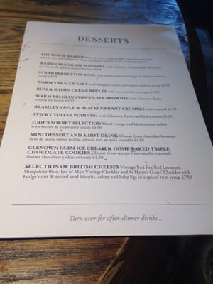Menu photo 1 The Rose and Crown Kings Langley, HRT