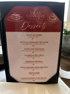 Menu photo 3 Islas Canarias Restaurant Miami, FL
