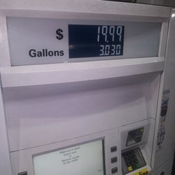 Shell - Paid $20.00 and only got $19.99