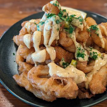 El Raval - Sinigang calamari - Spanish Near Me - Austin, Texas