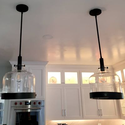 J & R TV Mounting and Ceiling Fan Installation Logo