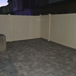 Side yard project completed in one day! Side yard project completed in one day!