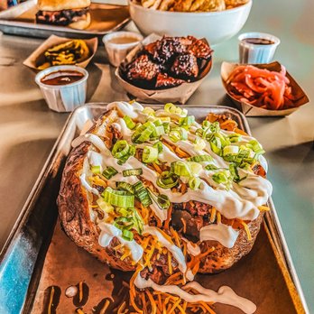 Feges BBQ - Baked Potato - Barbeque Near Me - Houston, Texas