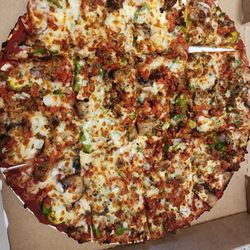 Coffee Junkiez Pizza Junkiez - 12 inch deluxe pizza