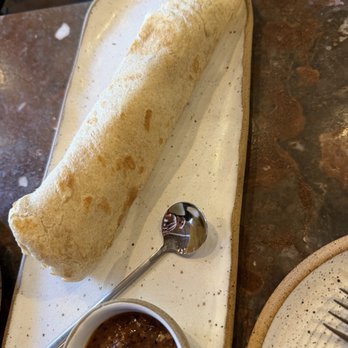 Mezcaleria Alma - Burrita de Chicharron - Wine Bars Near Me - Denver, Colorado