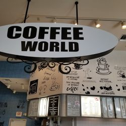 Coffee World - Bill Lewis visiting Coffee World located at the Indian River Mall in Vero Beach, Florida.