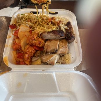 Panda Express - Dynamite chicken, teriyaki chicken - Chinese Near Me - Marion, Illinois