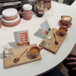 Espresso service.