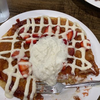 Baja Cafe - Strawberry pancake - Breakfast & Brunch Near Me - Tucson, Arizona