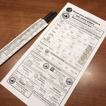 ICHIRAN - Brooklyn - Order form. Choose the flavor you like. - Ramen Near Me - Brooklyn, New York ICHIRAN - Brooklyn - Order form. Choose the flavor you like. - Ramen Near Me - Brooklyn, New York