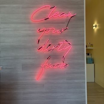 Clean Your Dirty Face - Cool neon - Skin Care Near Me - Winter Park, Florida Clean Your Dirty Face - Cool neon - Skin Care Near Me - Winter Park, Florida