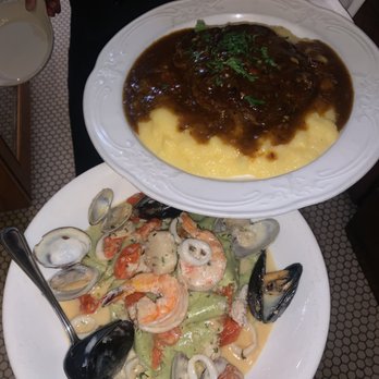 Fior d'Italia - Seafood pappardelle special and osso buco - Italian Near Me - San Francisco, California Fior d'Italia - Seafood pappardelle special and osso buco - Italian Near Me - San Francisco, California