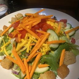 Fresh and tasty house salad. Fresh and tasty house salad.