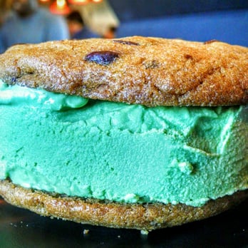 Tasty Pot - Green Tea Ice Cream Cookie Sandwich - Taiwanese Near Me - Newark, California Tasty Pot - Green Tea Ice Cream Cookie Sandwich - Taiwanese Near Me - Newark, California