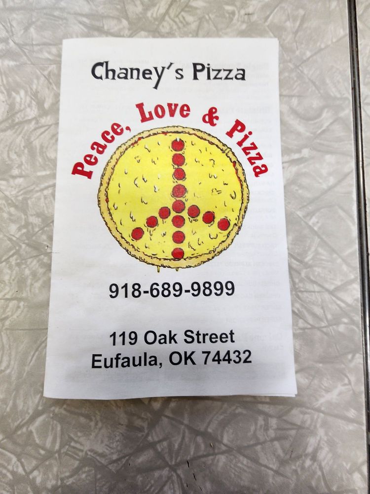 Chaney's Pizza Logo