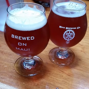 Maui Brewing - Two triple IPA's, JAWS - Brewpubs Near Me - Lahaina, Hawaii