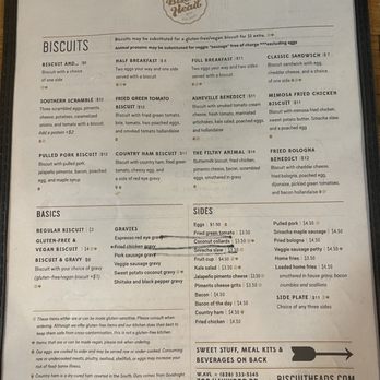 Biscuit Head - Menu - Cafes Near Me - Asheville, North Carolina Biscuit Head - Menu - Cafes Near Me - Asheville, North Carolina