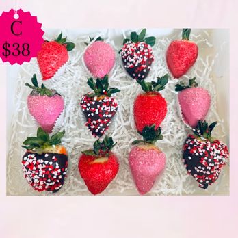 Frosted by Mel - Chocolate Covered Strawberries w/ Sprinkles - $38 - Bakeries Near Me - Centennial, Colorado Frosted by Mel - Chocolate Covered Strawberries w/ Sprinkles - $38 - Bakeries Near Me - Centennial, Colorado