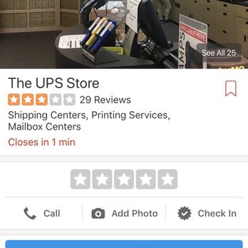 The UPS Store - Went back on yelp to make sure they were supposed to still be open - Shipping Centers Near Me - Beaumont, California The UPS Store - Went back on yelp to make sure they were supposed to still be open - Shipping Centers Near Me - Beaumont, California