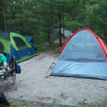 Platte River Campground - Our campsite - Campgrounds Near Me - Honor, Michigan