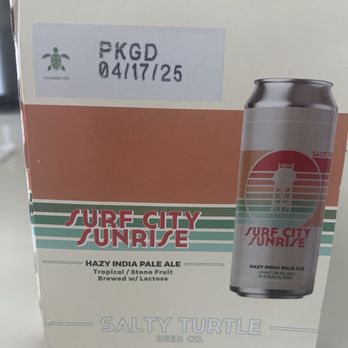 Salty Turtle - Raleigh Taproom - 4pk purchased on 7/25/25 (99 days from pkg date) - Breweries Near Me