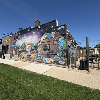 Lavergne's Tavern - Outside Wall Art, West Sids of Building - Beer Bar Near Me - Berwyn, Illinois Lavergne's Tavern - Outside Wall Art, West Sids of Building - Beer Bar Near Me - Berwyn, Illinois