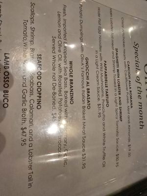 Menu photo 5 Oliva Trattoria Sherman Oaks, CA