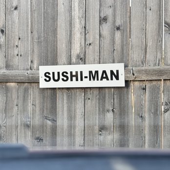 Sushi Man - Designated parking  2 lots before - Sushi Bars Near Me - Newton, Massachusetts